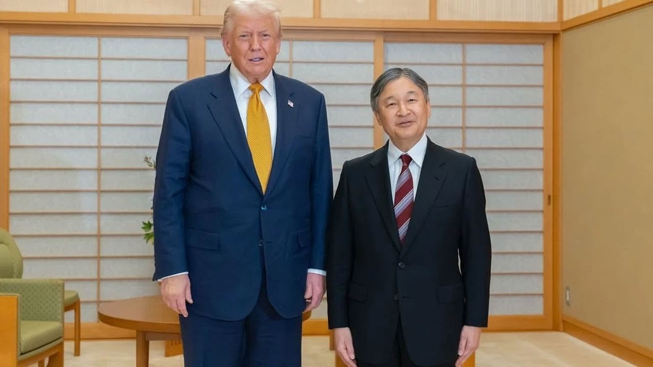 Trump, Japonya İmparatoru Naruhito ile görüştü