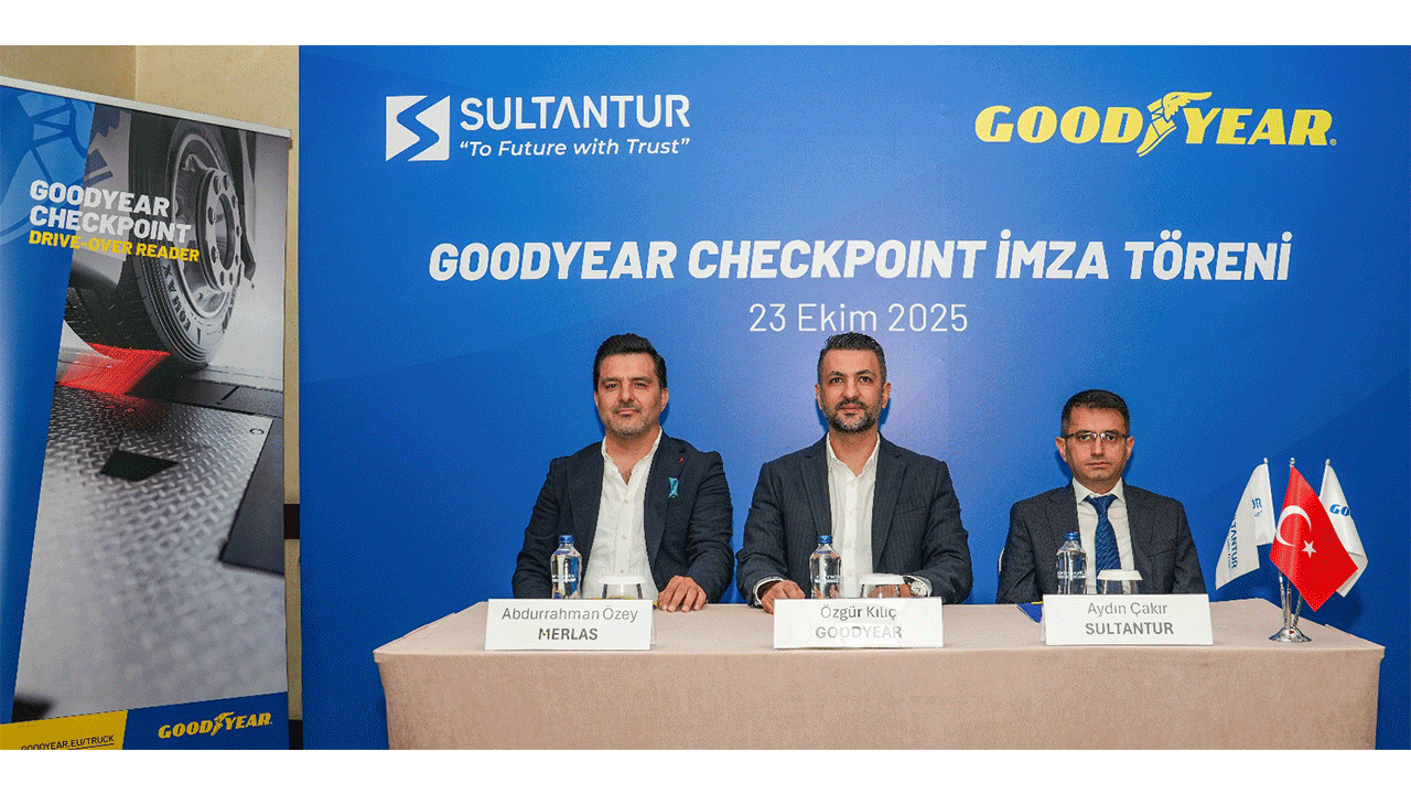 Goodyear, Sultantur Uluslararası Nakliye ile Checkpoint anlaşmasını imzaladı