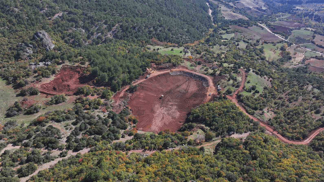 Manisa’ya 35 bin metreküplük gölet: Üreticiye sulama, ormana yangın güvencesi