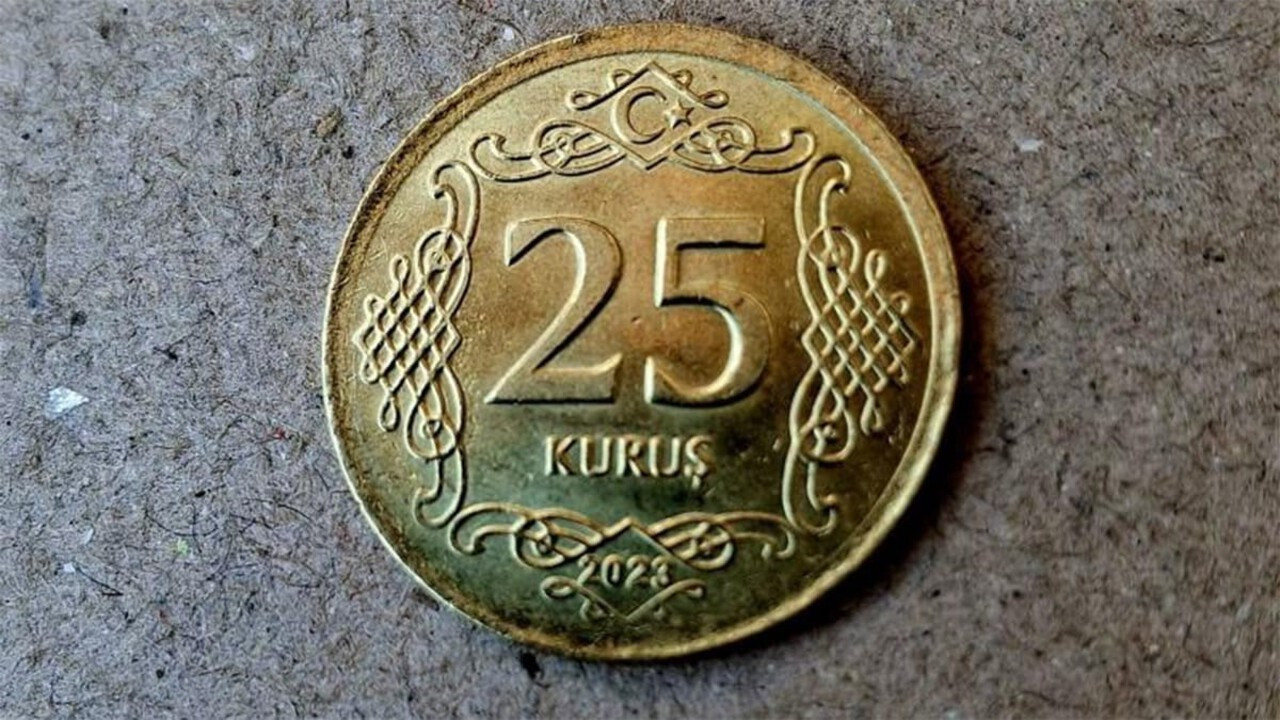 Altın görünümlü 25 kuruşlara rekor ilgi: Fiyatı 35 bin TL’ye kadar çıkıyor