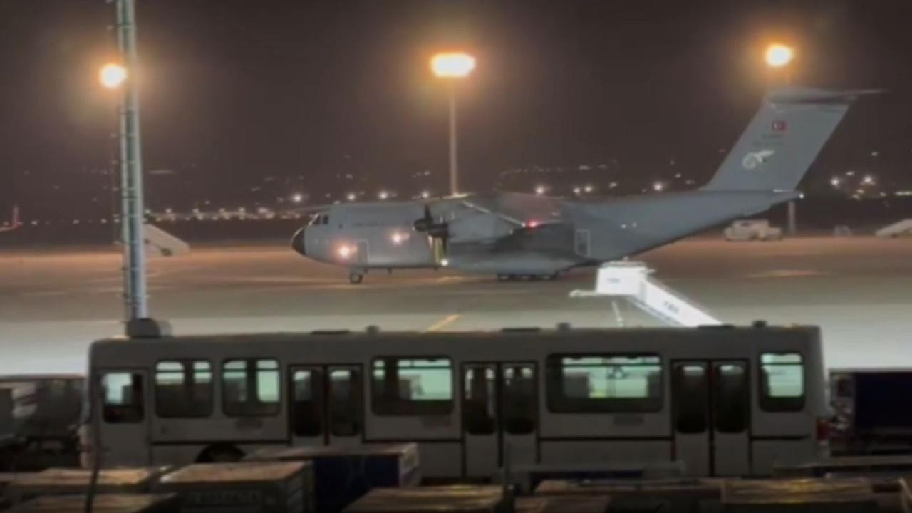 20 şehidin naaşı Türkiye'ye getirildi