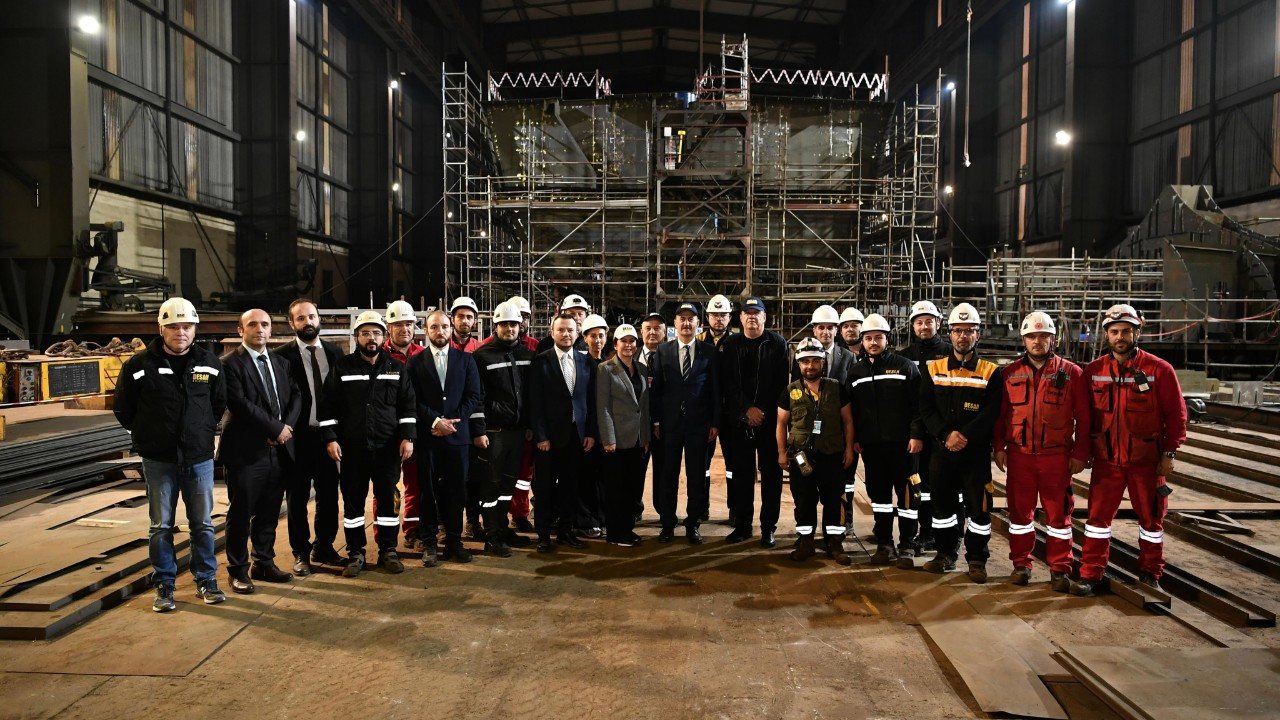 Savunma Sanayii Başkanı Görgün: 10 tersanede 40’a yakın deniz platformunu aynı anda üretiyoruz