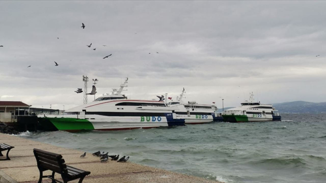 İDO ve BUDO'ya fırtına engeli: Seferler iptal edildi