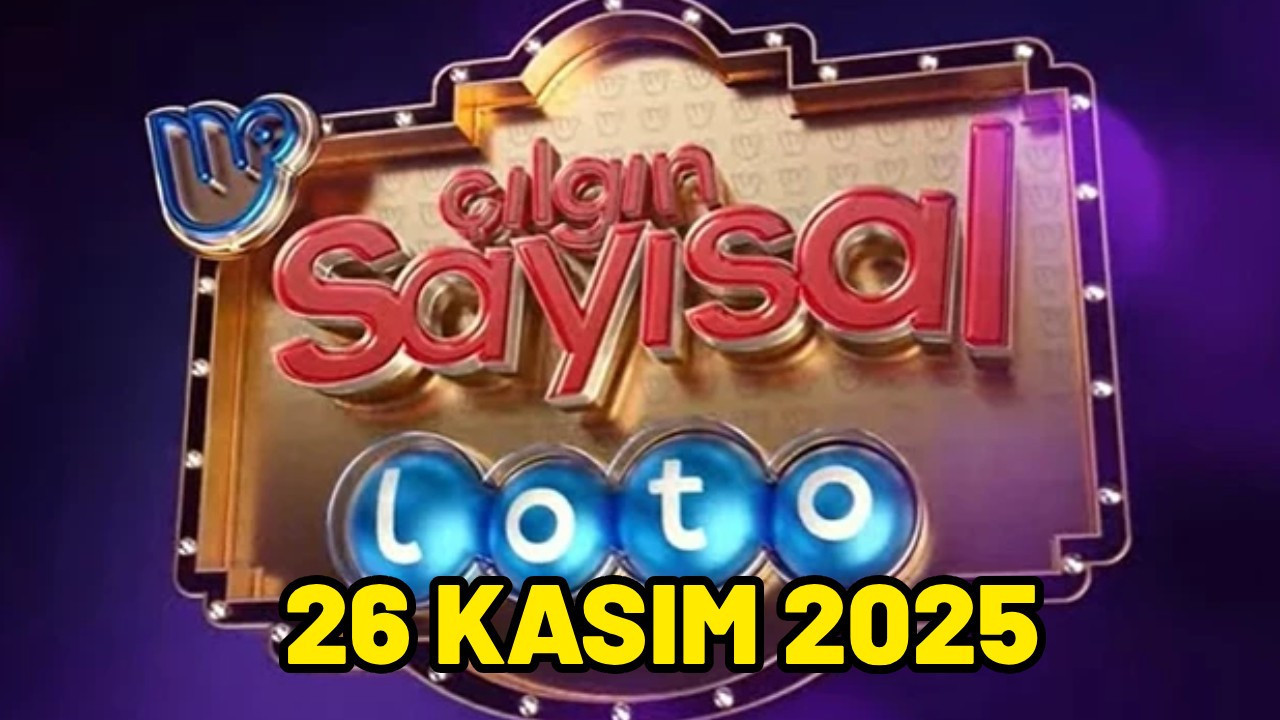 Çılgın Sayısal Loto çekilişi sonuçları 26 Kasım 2025! Çılgın Sayısal Loto sonuç ekranı