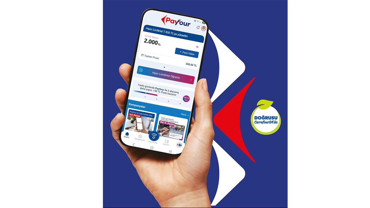 CarrefourSA, yeni dijital cüzdanı Payfour ile alışverişte yeni dönemi başlatıyor