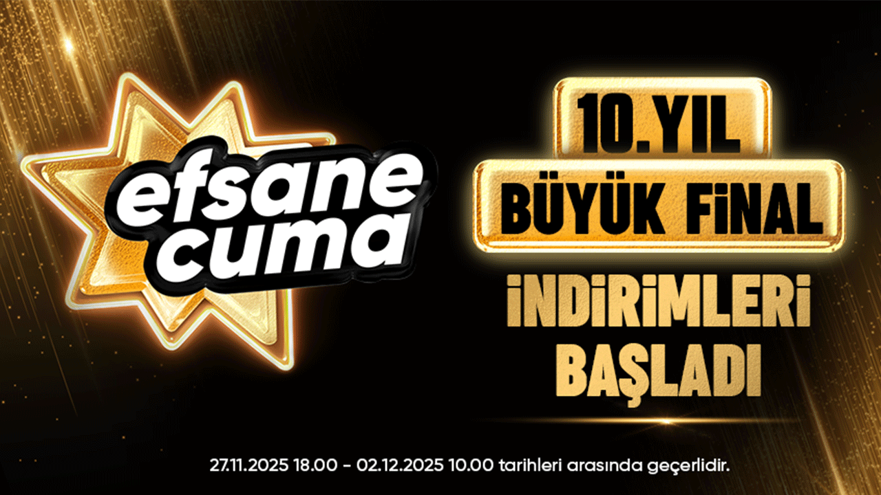 Hepsiburada’da 10. yıl büyük final indirimleri başladı