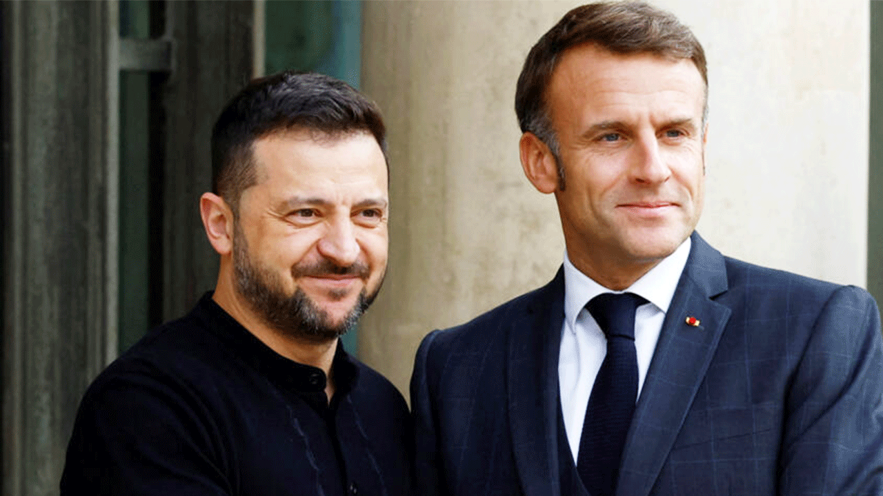Macron ve Zelenskiy, Trump’ın Ukrayna barış planını masaya yatırdı