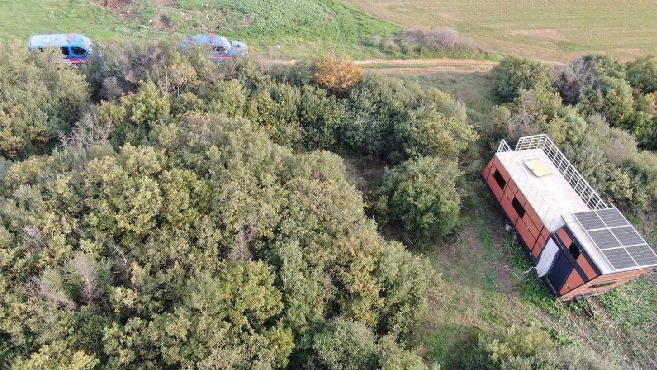 1 milyon 200 bin TL'lik 'tiny house' çaldı, yakalandı