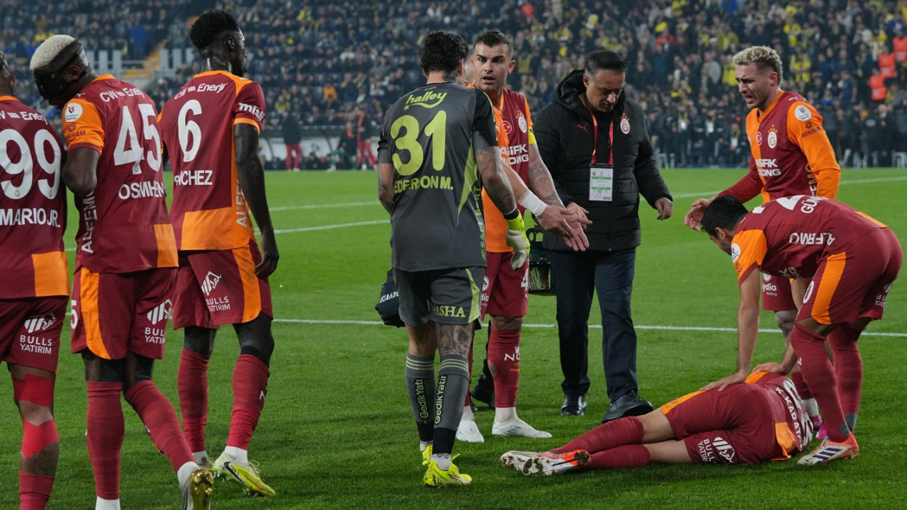 Galatasaraylı Kazımcan Karataş'a çakmak atan taraftar gözaltına alındı