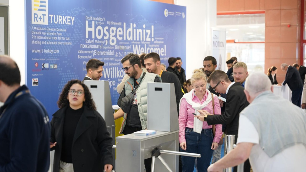 Otomatik kapı ve dış gölgelendirme fuarına rekor uluslararası katılım
