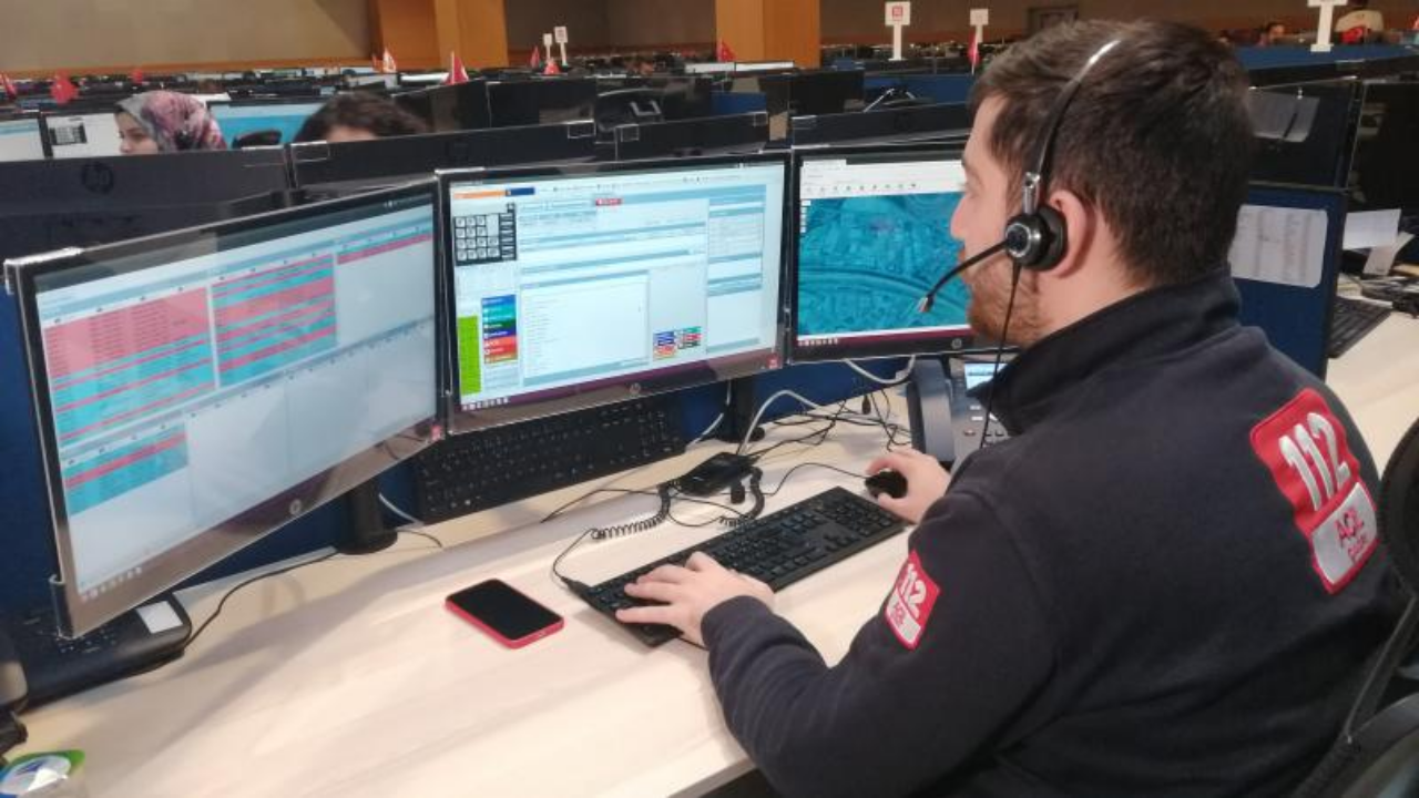 İstanbul'da 112 Acil Çağrı Merkezine yapılan ihbarların 5'te 1'i asılsız