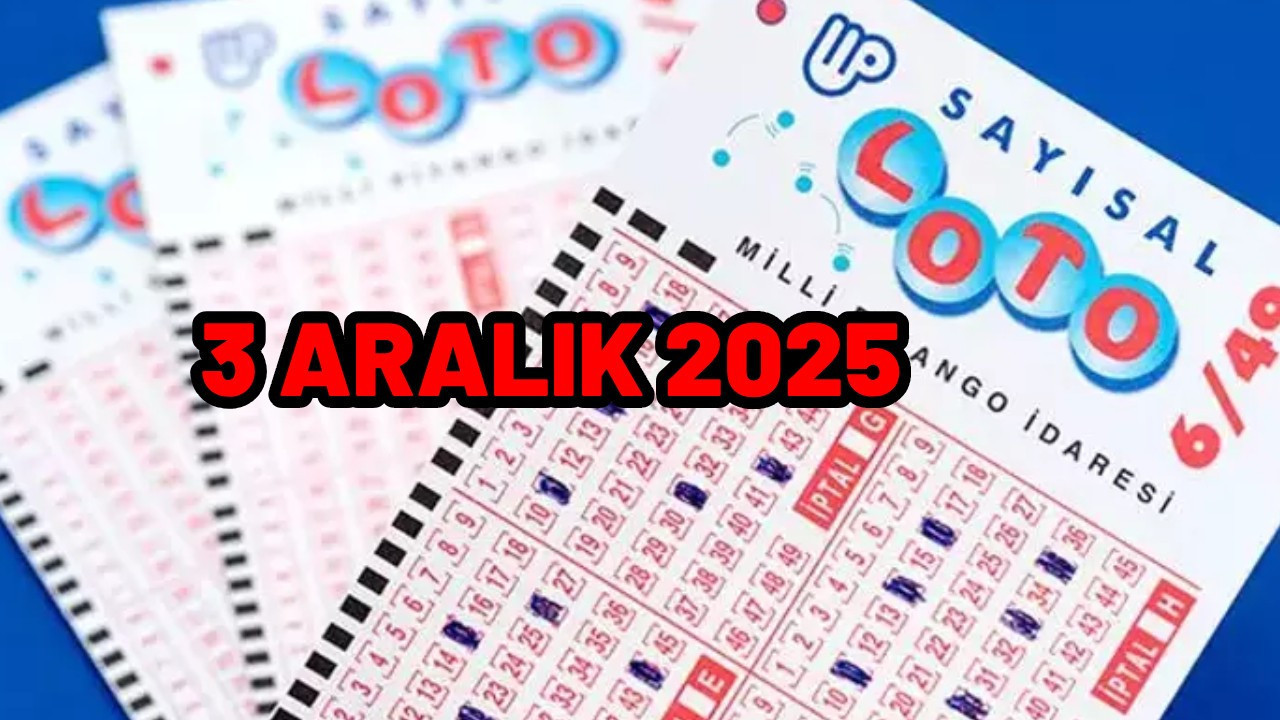 3 Aralık 2025 Sayısal Loto sonuçları! Çılgın Sayısal Loto sonucu sorgulama ekranı
