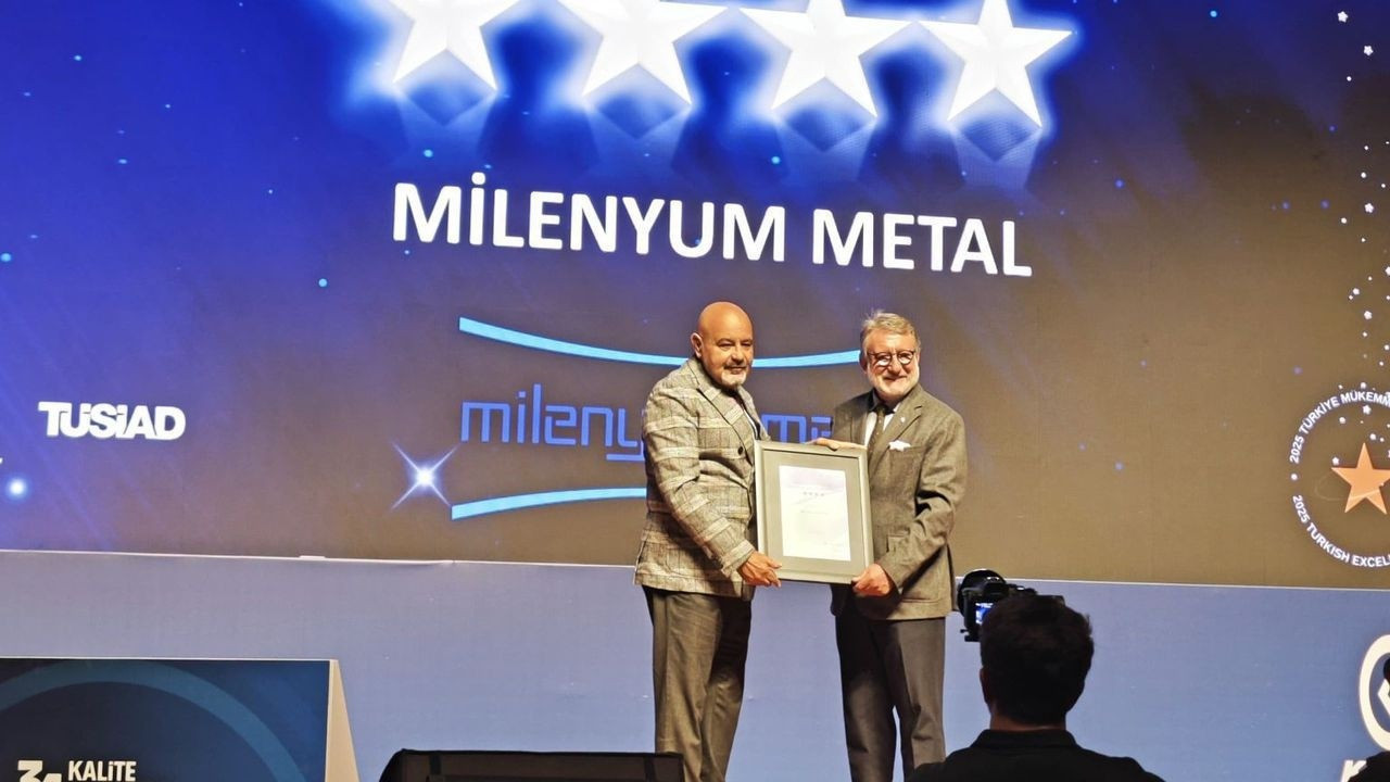 Milenyum Metal EFQM ile dört yıldız aldı