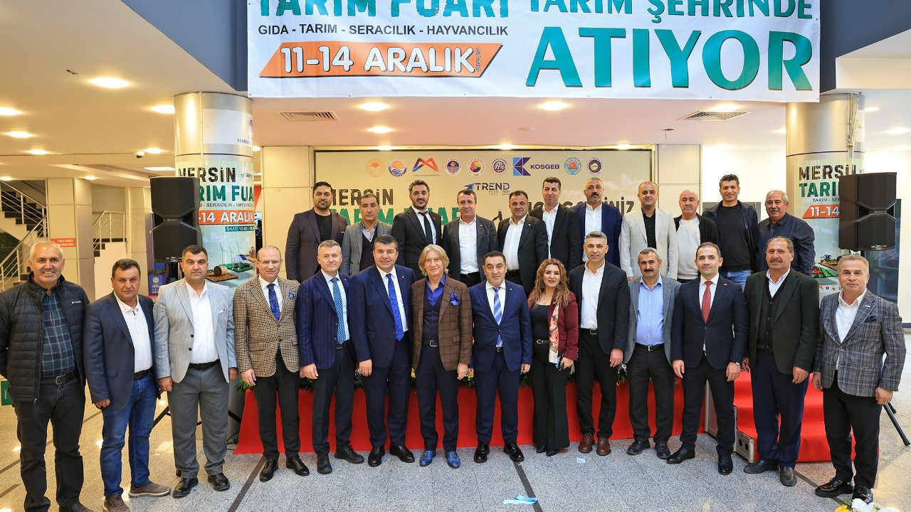 Mersin tarımı, bu fuar ile görücüye çıktı