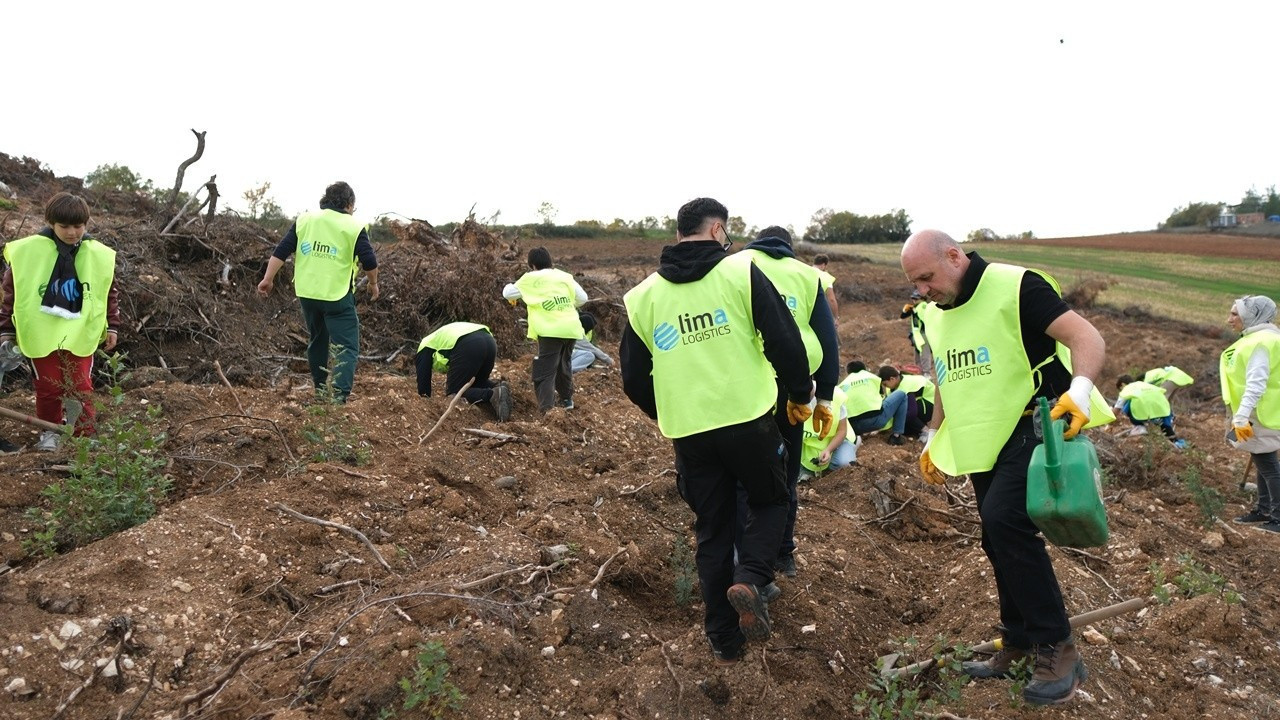 Lima Logistics, hatıra ormanını hayata geçirdi