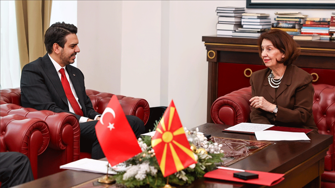 Kuzey Makedonya Cumhurbaşkanı, ülkesine destekleri için TİKA'ya teşekkür etti