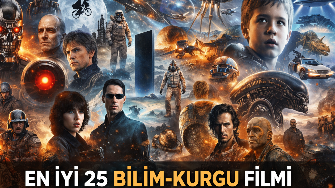 İzlenmesi gereken 25 bilim-kurgu filmi listelendi. Ünlü senaristler de tavsiye ediyor