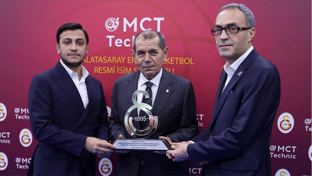 Galatasaray Kulübü Başkanı Dursun Özbek, MCT Technic fabrikasını ziyaret etti