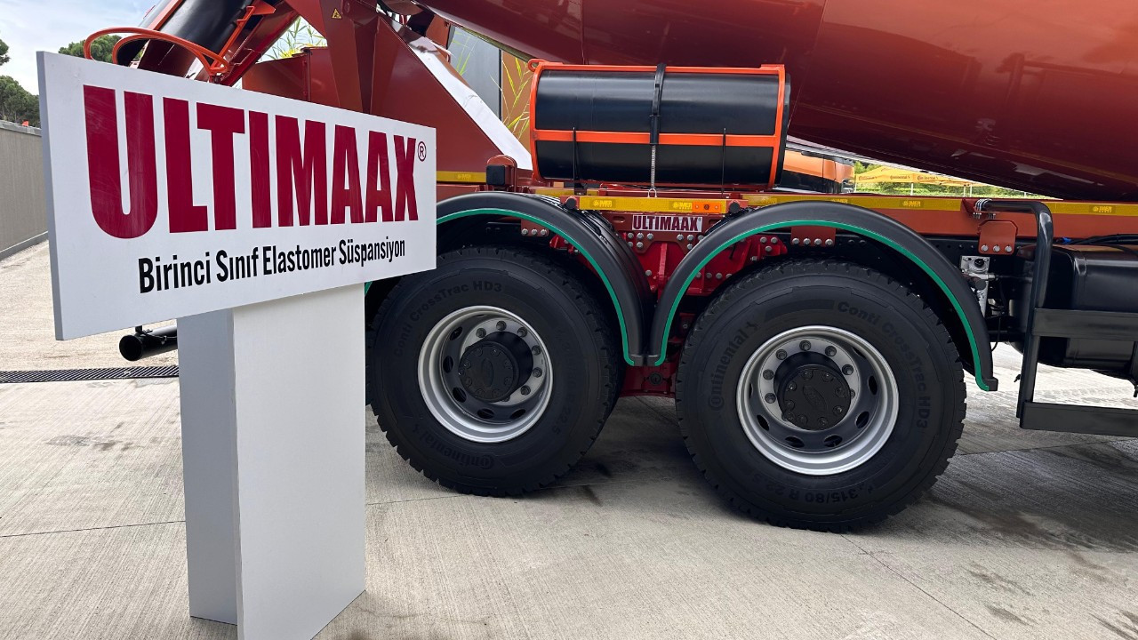 Hendrickson, Ultimaax elastomer süspansiyon ile dayanıklılığı artırdı