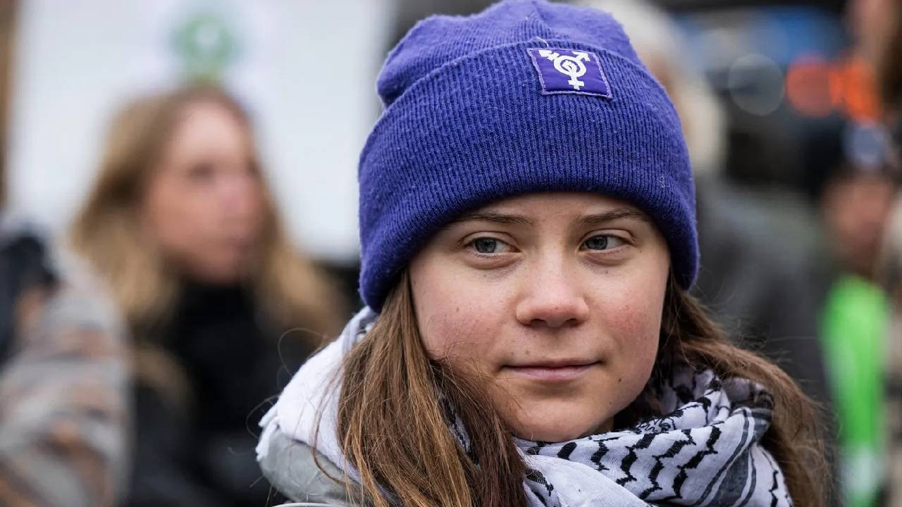 İklim aktivisti Greta Thunberg, Londra'daki Filistin eyleminde gözaltına alındı