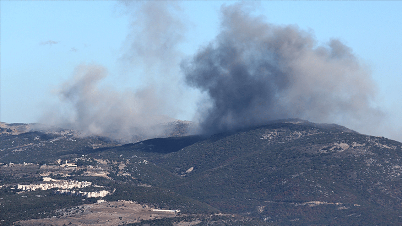 İsrail ordusu Lübnan’ın güneyini havadan vurdu