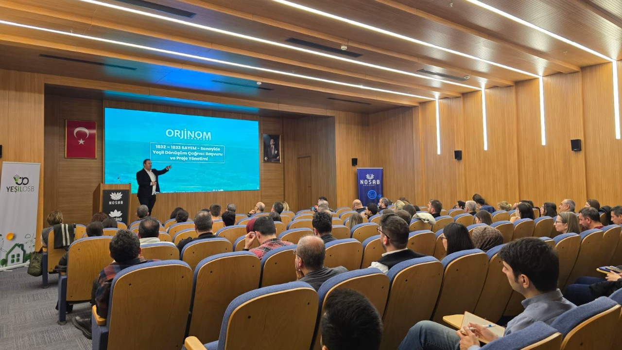 NOSAB’da yeşil dönüşüm seferberliği