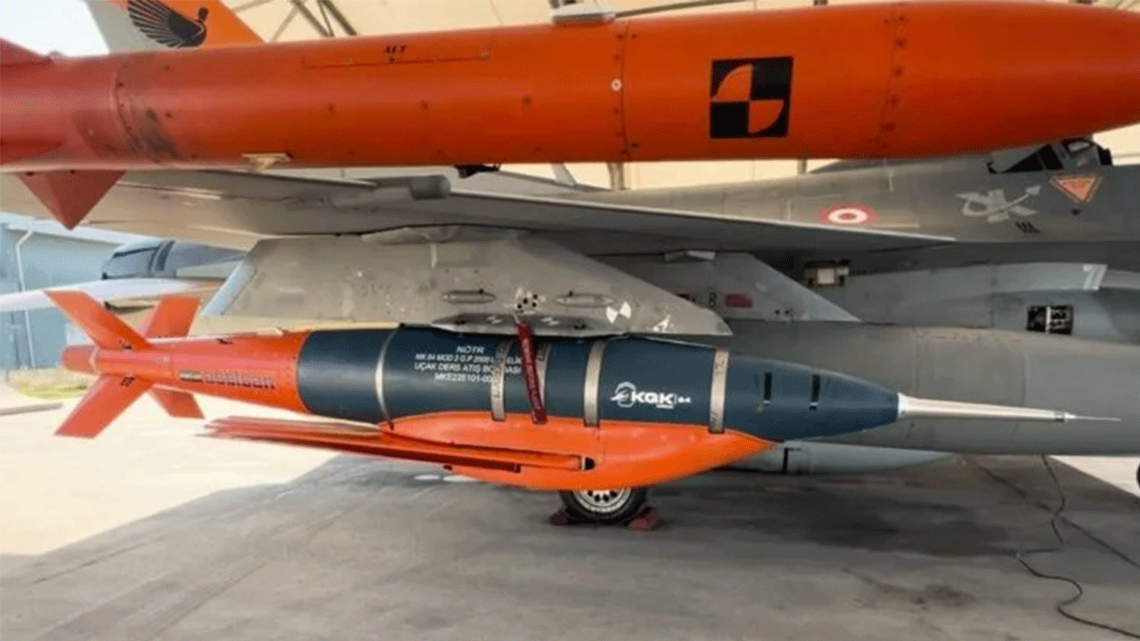 ASELSAN’ın KGK-84 güdüm kiti F-16 atış testinde tam isabet sağladı