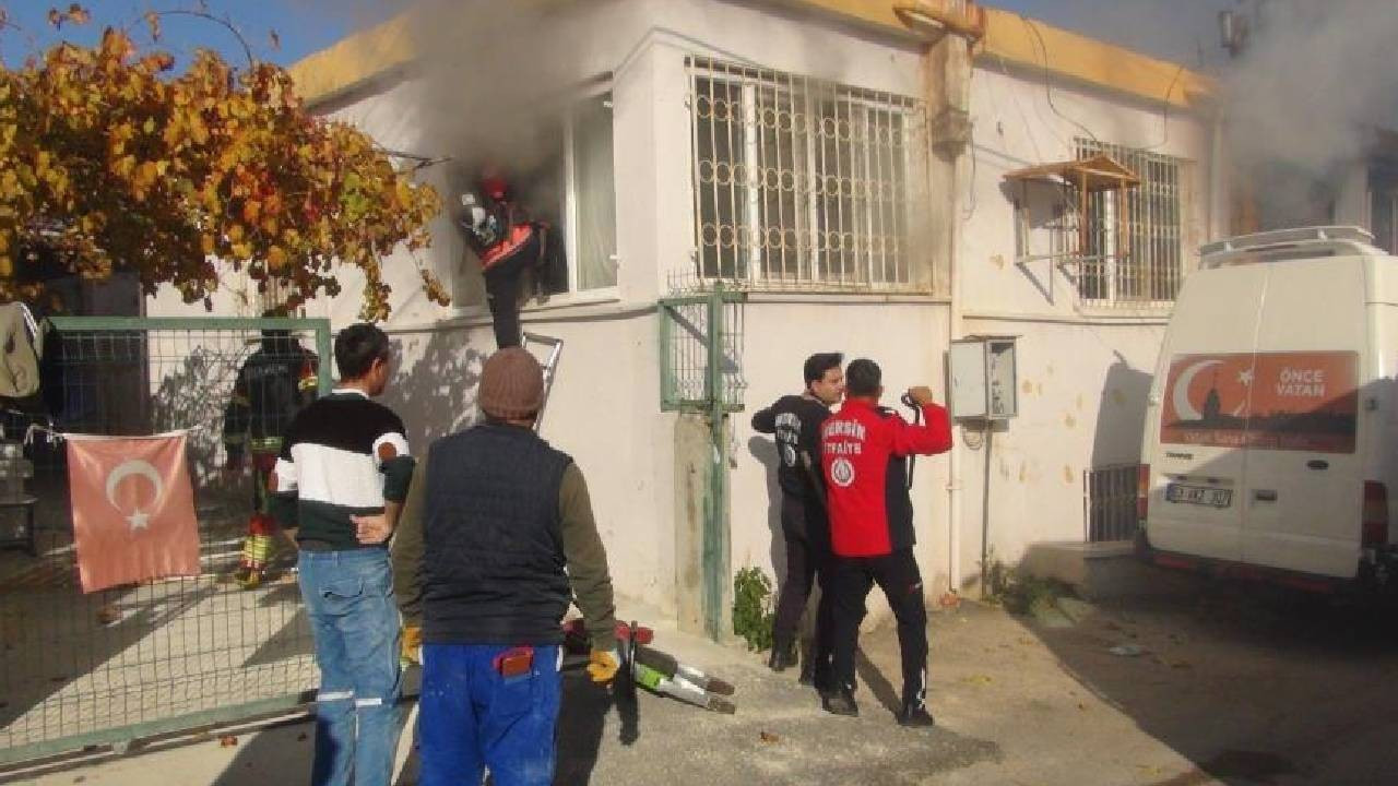 Mersin'de acı olay: Evde çıkan yangında 2 çocuk hayatını kaybetti