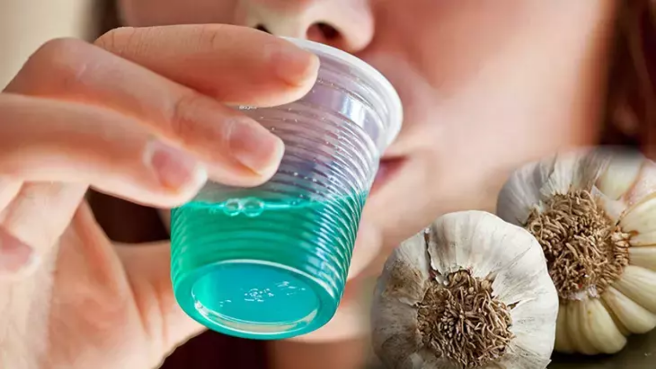 Araştırma: Sarımsak, piyasadaki ağız gargaralarından daha etkili