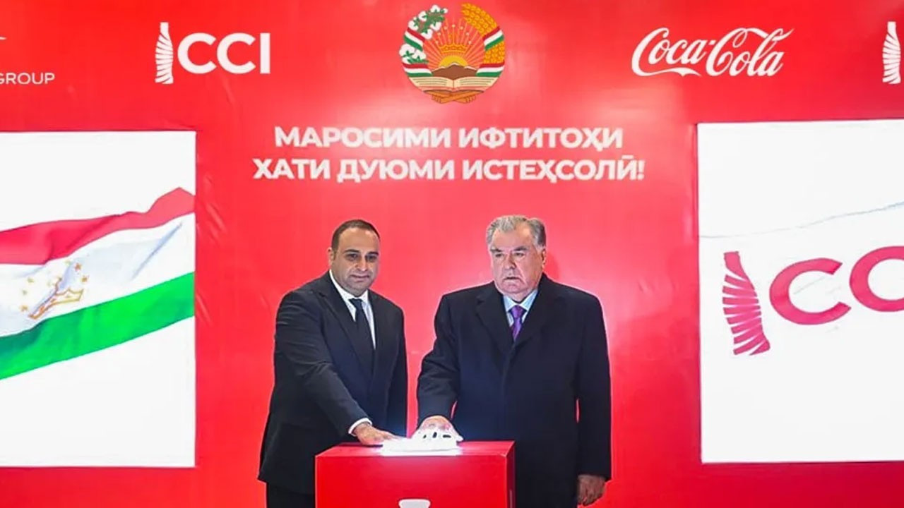 Coca-Cola İçecek, Tacikistan tesisinde ikinci üretim hattını faaliyete geçirdi