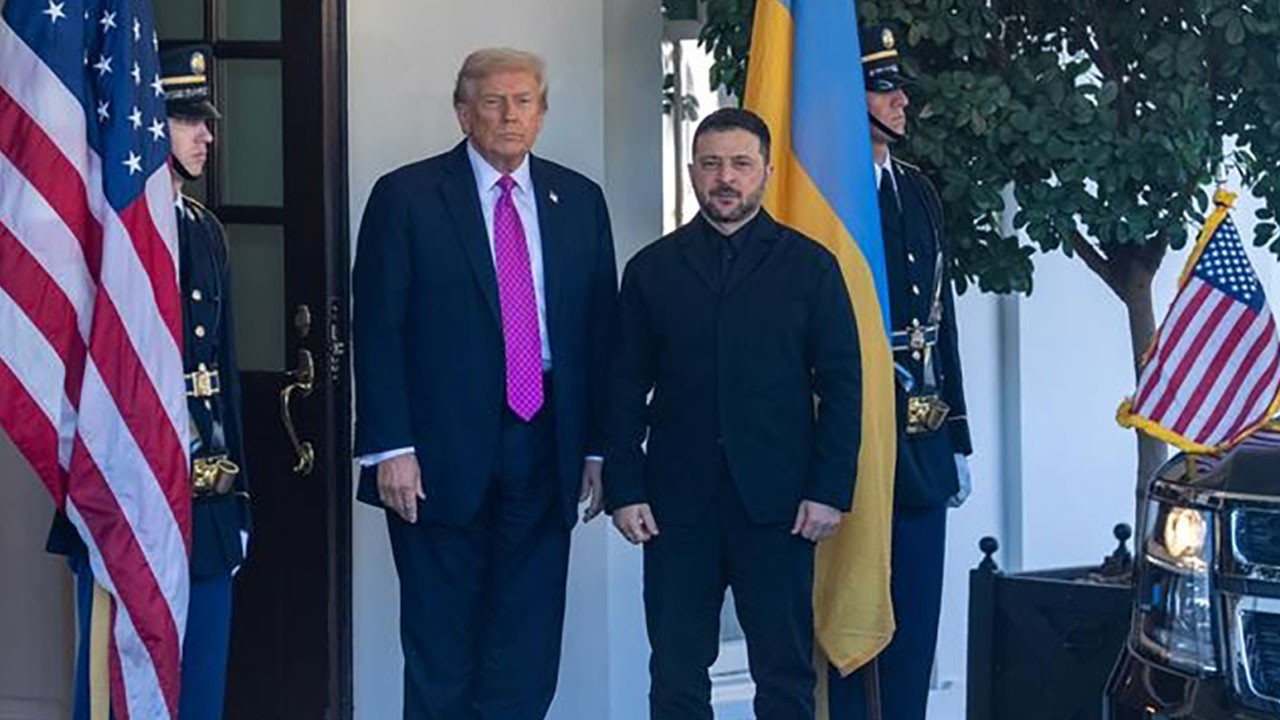 Trump-Zelenski görüşmesi başladı