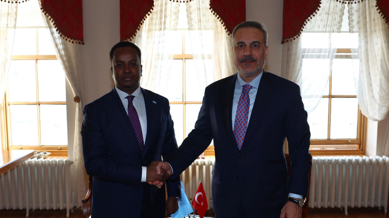 Bakan Fidan, Somalili mevkidaşı Abdüsselam Abdi Ali ile görüştü