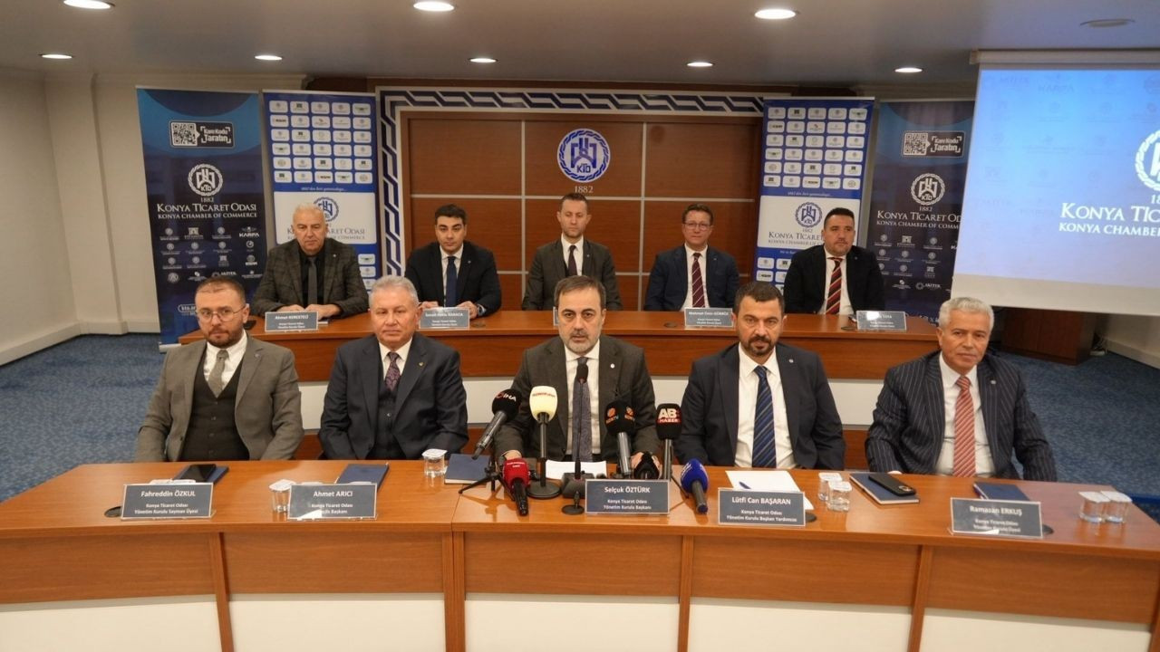 KTO Başkanı Öztürk Konya basınıyla bir araya geldi