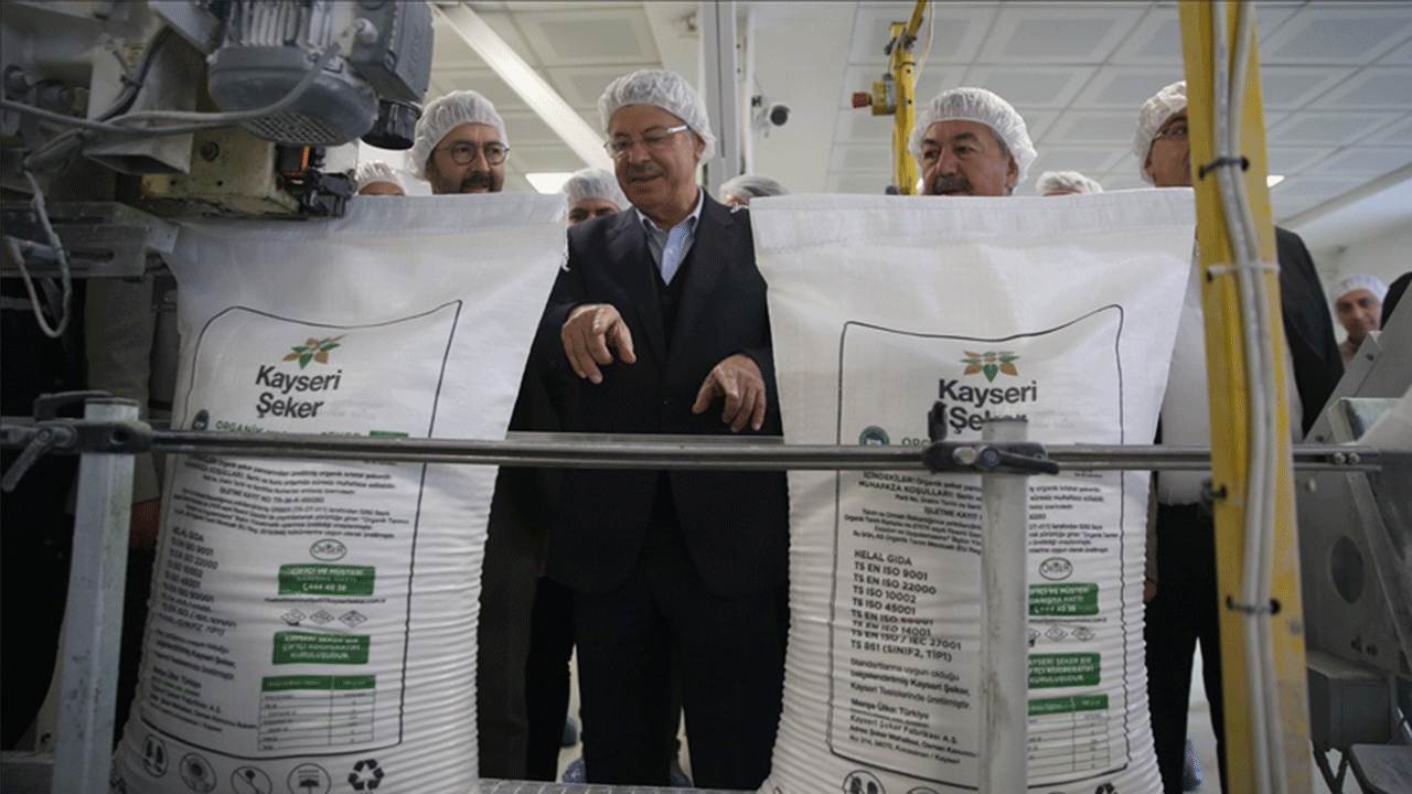 Kayseri Şeker, izole edilen 40 dekar tarlada sertifikalı organik şeker üretti