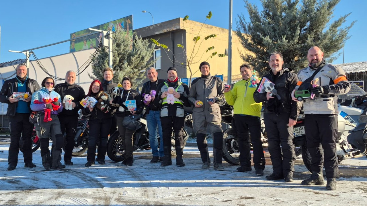 OMM Riders yeni yıla yolda ve dayanışmayla başladı