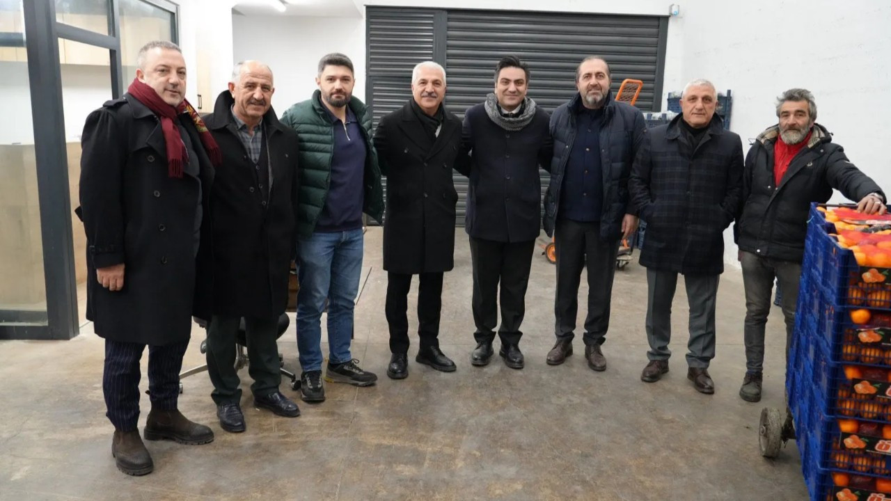 Gebze Ticaret Odası’ndan Sebze Meyve Hal Derneği’ne hayırlı olsun ziyareti