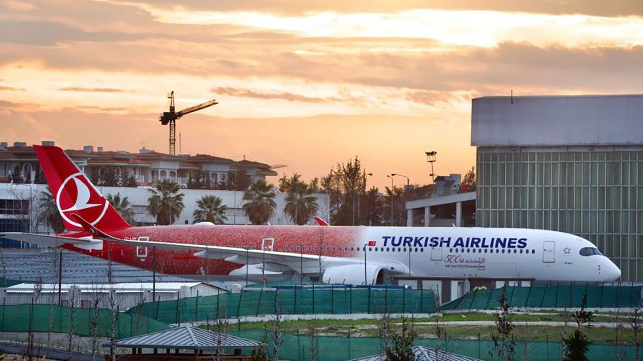 THY’nin 500.ncü uçağı geldi