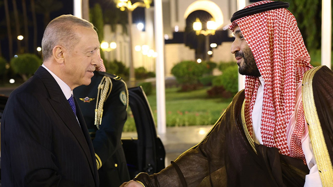 Erdoğan, Suudi Arabistan Veliaht Prensi Selman ile görüştü