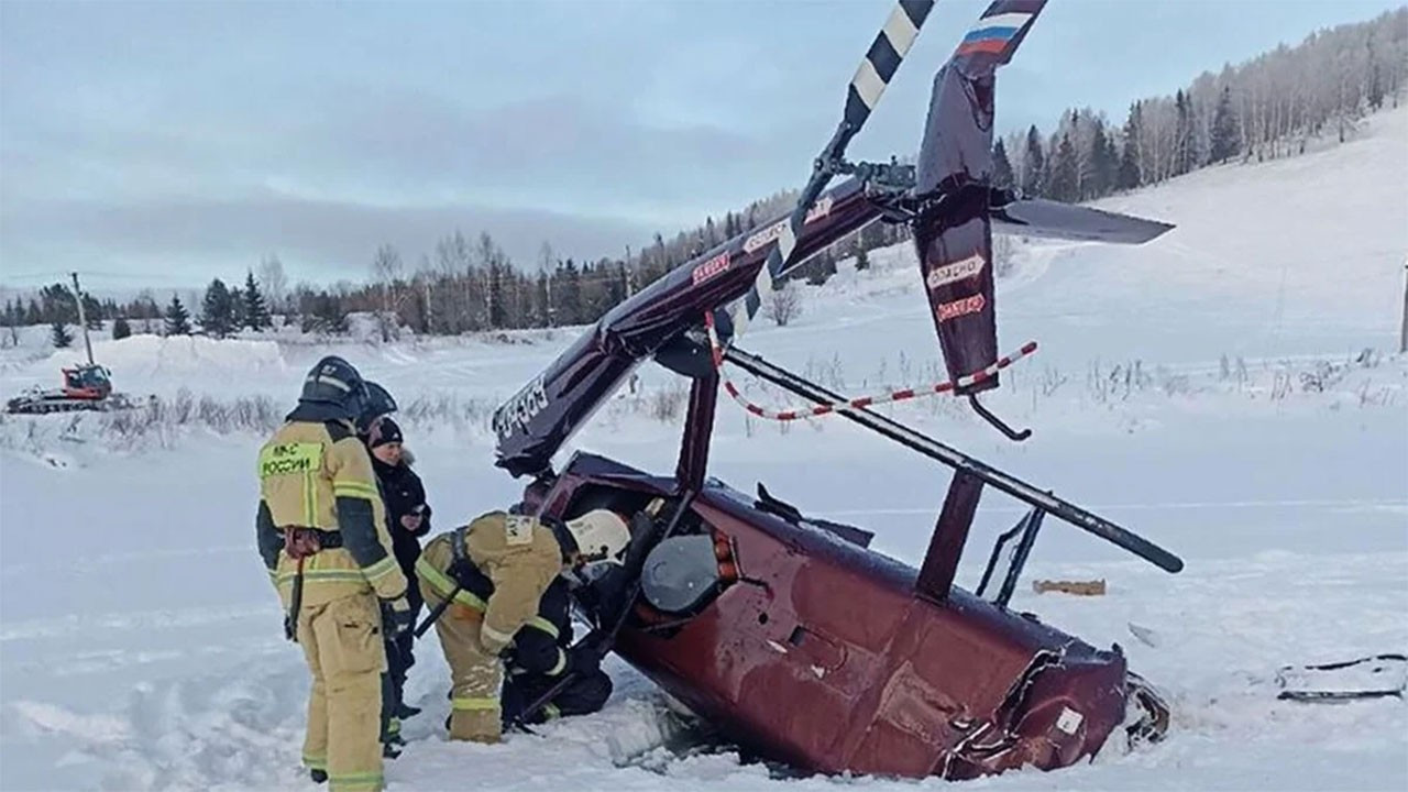 Helikopteri çakılan Rus milyarder öldü