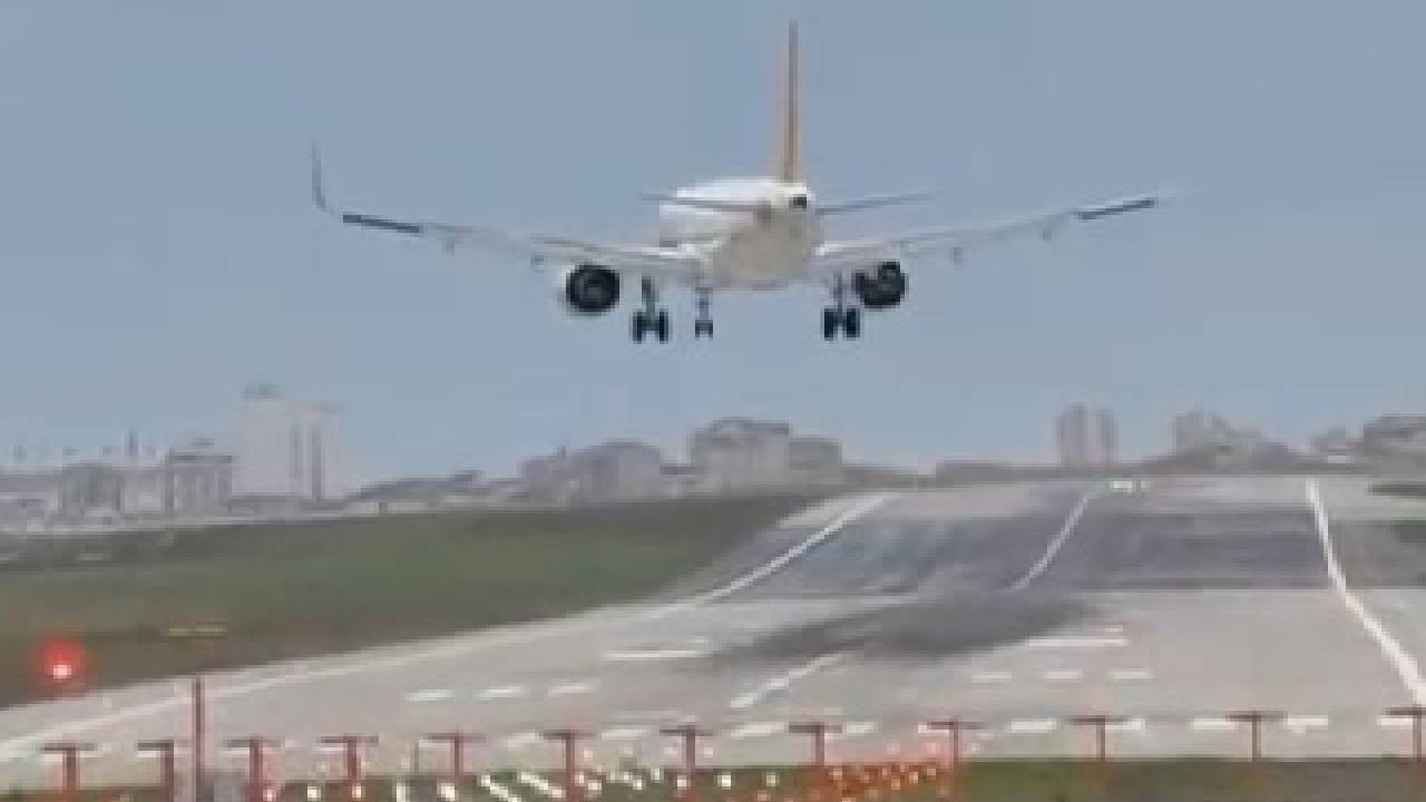 Sabiha Gökçen Havalimanı’nda uçuşlara fırtına engeli