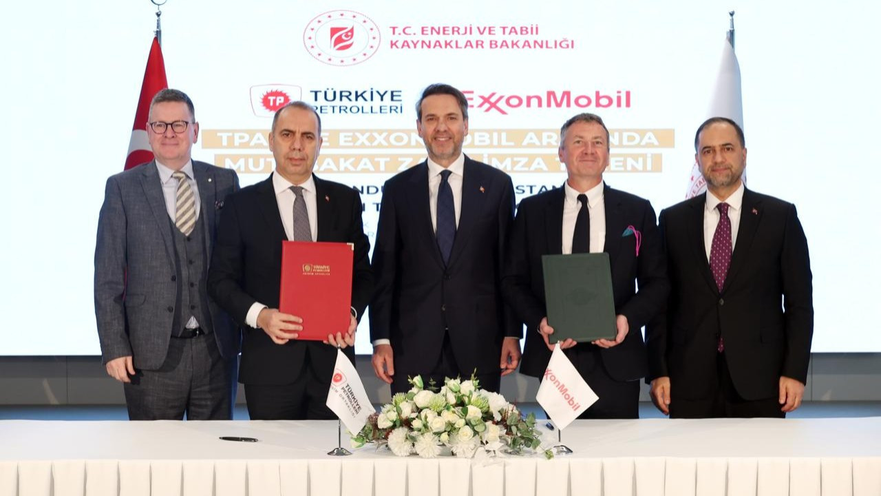 TPAO ve ExxonMobil arasında enerji alanında mutabakat zaptı imzalandı