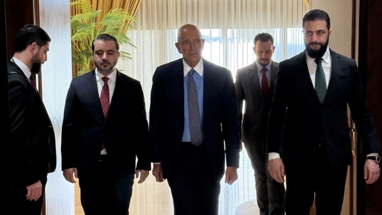 ABD’nin Ankara Büyükelçisi Barrack, Şara ile görüştü: Şiddet, dış müdahalelere davetiye çıkarmaktadır