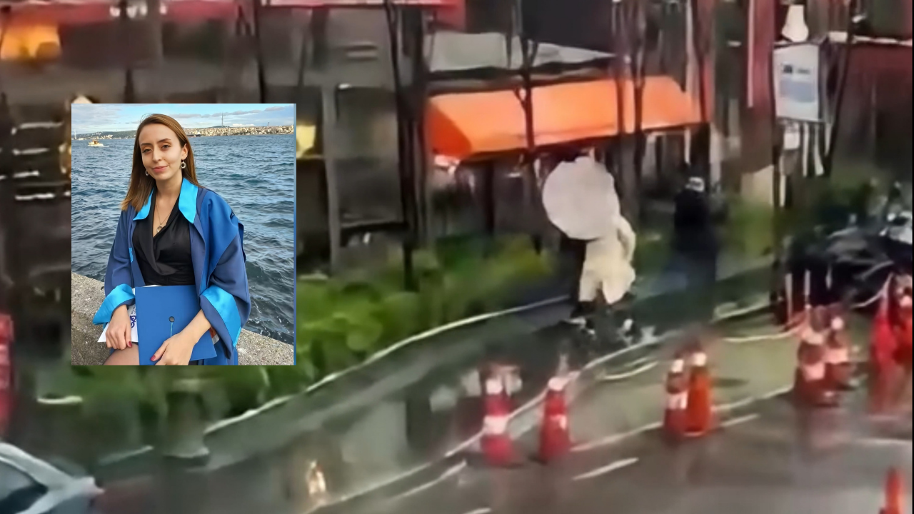 Fırtınada devrilen tabelanın altında kalan kadın yaşam mücadelesi veriyor