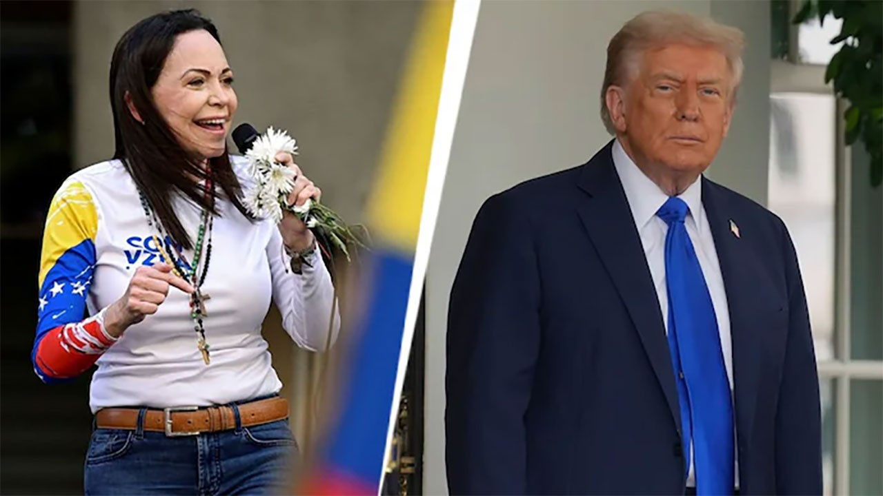 ABD Başkanı Trump, Venezuelalı muhalif lider Machado'yu kabul edecek