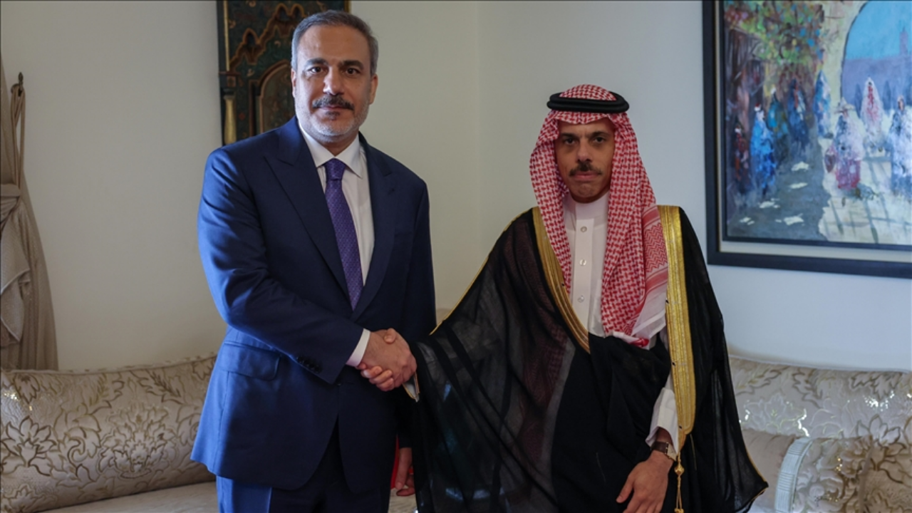 Bakan Fidan, Suudi Arabistanlı mevkidaşı ile Gazze'yi görüştü