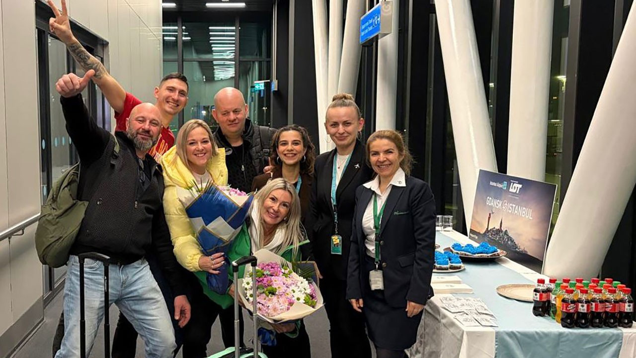 İstanbul Havalimanı Gdansk seferleri başladı