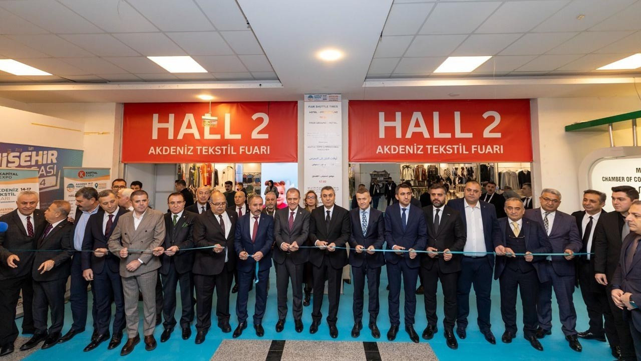 Tekstil sektörünün kalbi, Akdeniz Tekstil Fuarı’nda atıyor