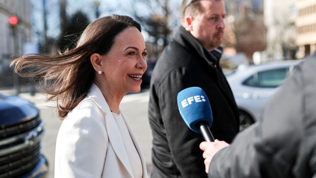 Trump, Venezuelalı muhalif lider Machado ile görüştü