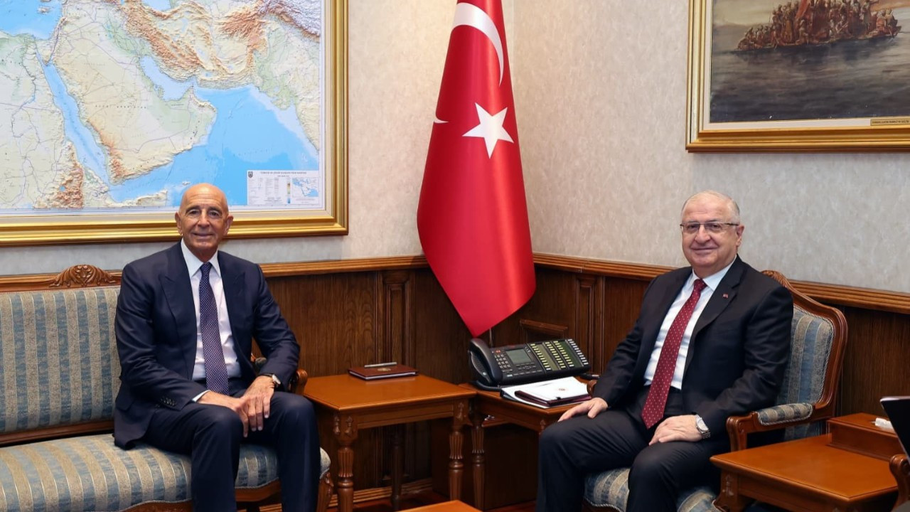 Milli Savunma Bakanı Güler, ABD'nin Ankara Büyükelçisi Barrack'ı kabul etti