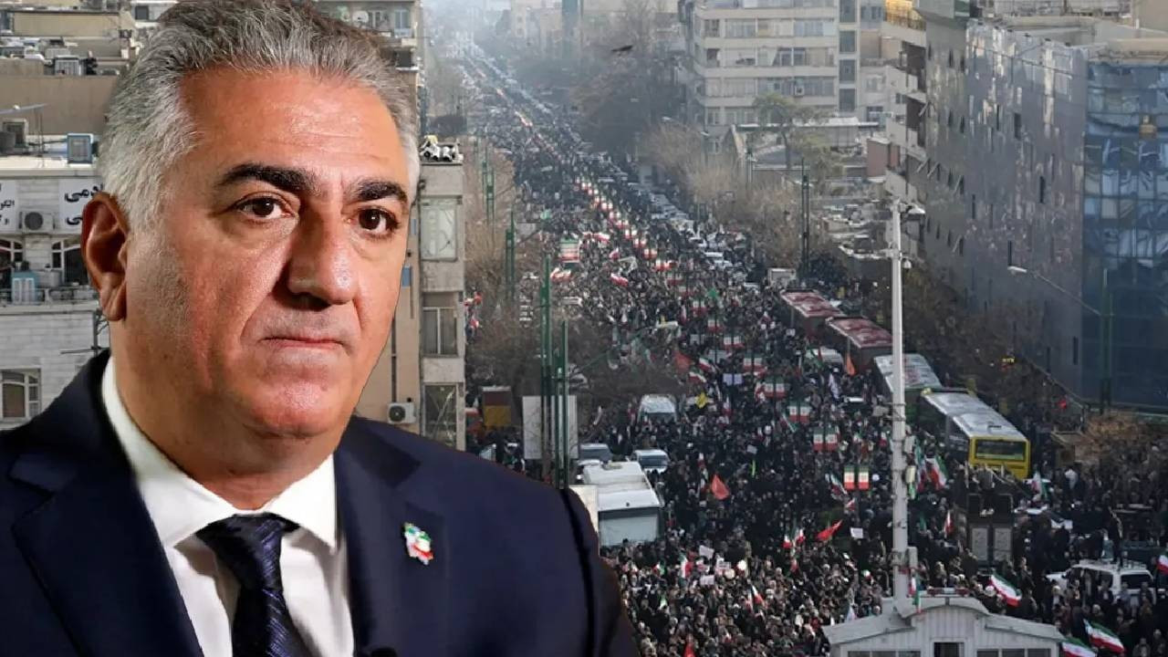 Sürgündeki Pehlevi'den İran halkına bir çağrı daha: Sloganlarla öfkelerinizi haykırın ve protesto seslerinizi yükseltin